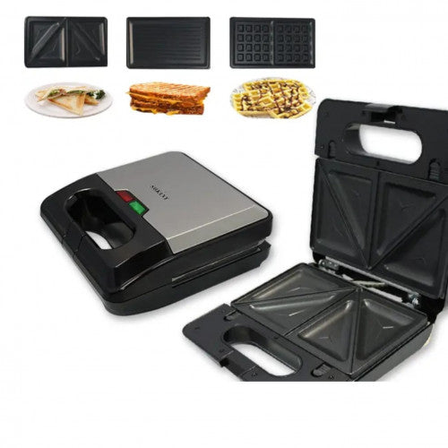 TOSTADORA 3 EN 1 KJ-303 (6 UND X CAJA)