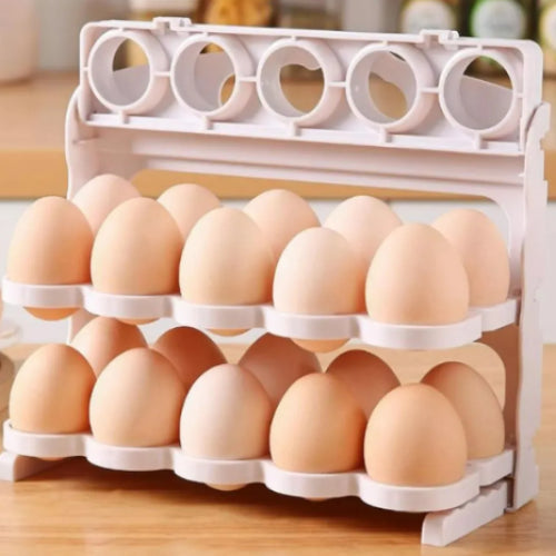 ORGANIZADOR DE HUEVOS 30 HUEVOS D-40 (40 UND X CAJA)